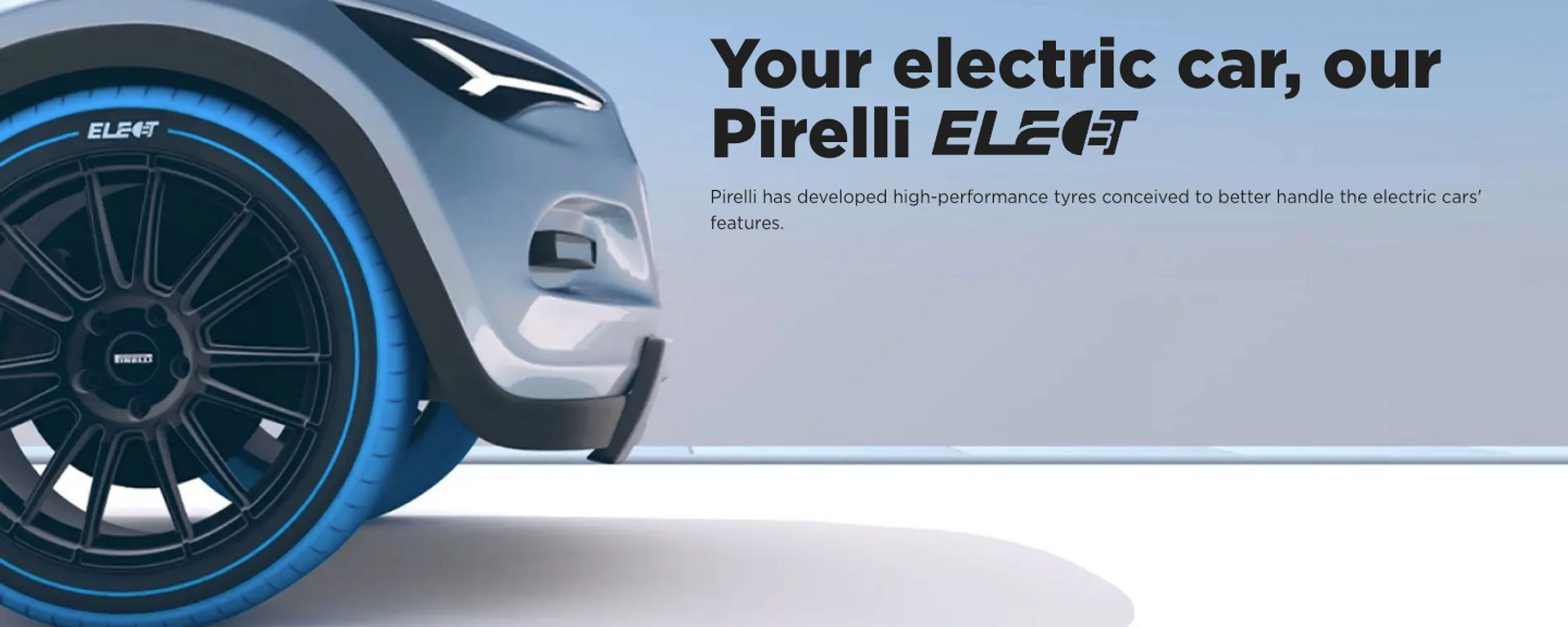 Your electric car, our Pirelli Elect